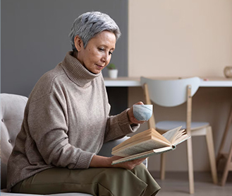 Peaceful Reading Corner